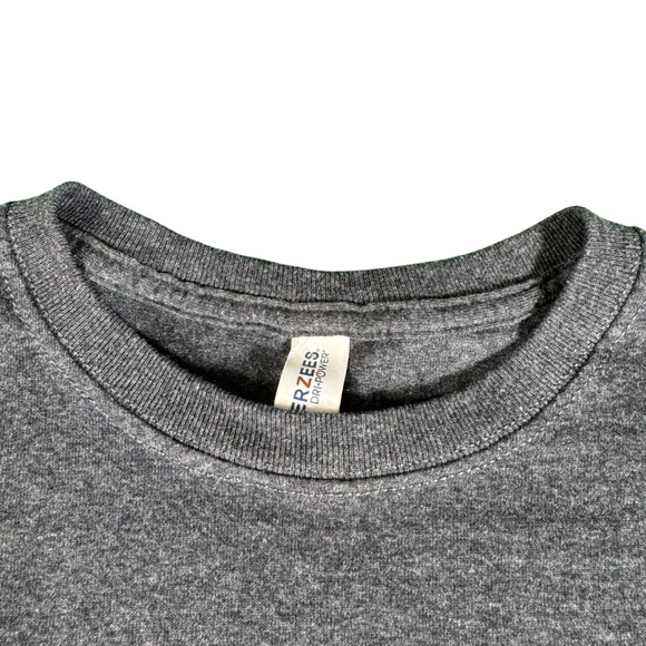 Purdue University Long Sleeve Shirt Women’s M Gray Jerzees Dri-Power NCAA - Picture 4 of 8